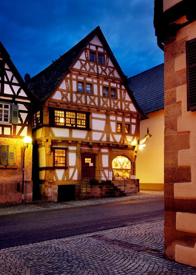 Hotel Restaurant Zum Nachtwaechter Lienzingen Exterior foto